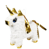 Mini Pinata Unicorn White - afbeelding 1