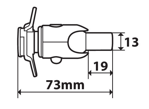 Lampa Opti-Screw DuoLock M8-Schraube