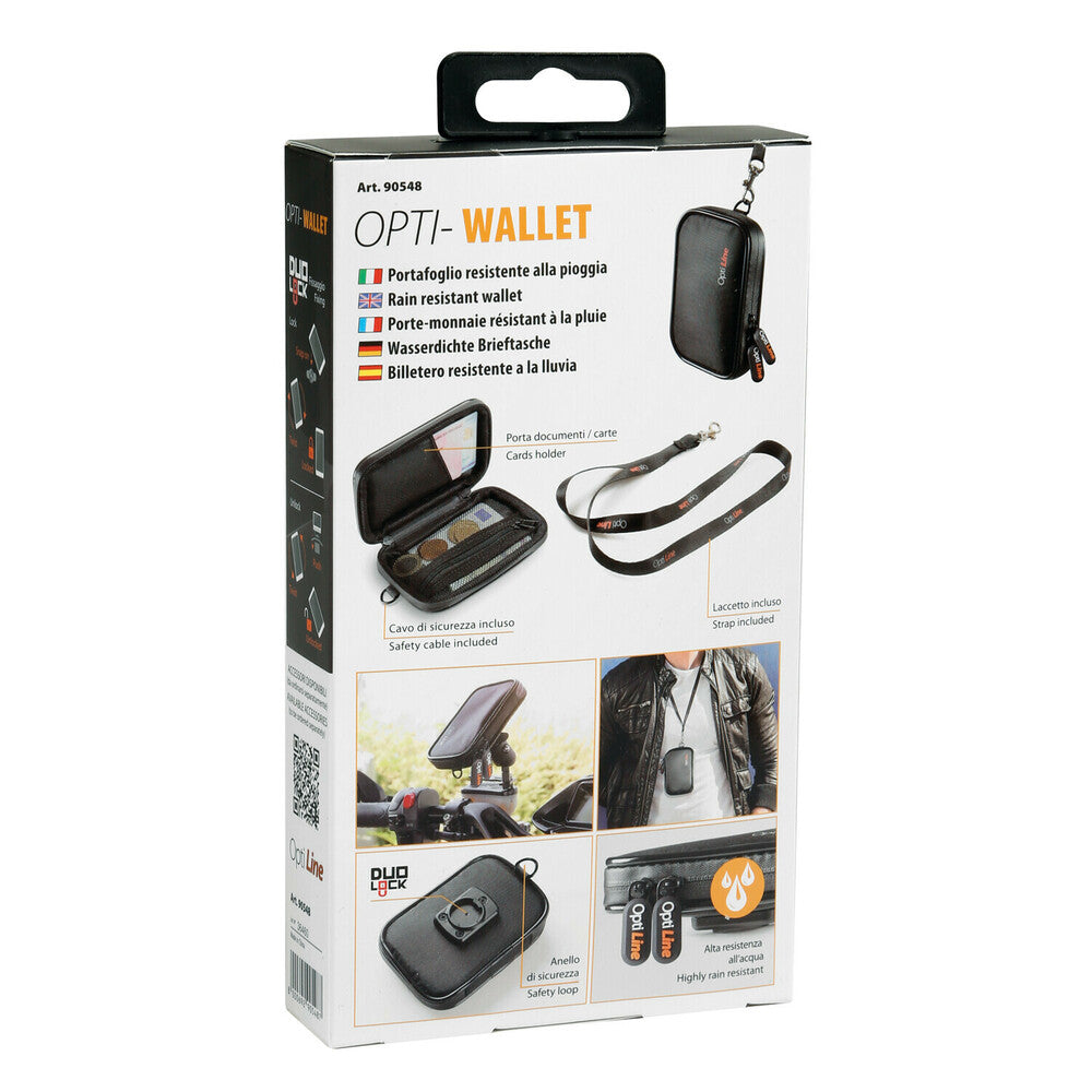 Lampa Opti Wallet regensicheres Portemonnaie