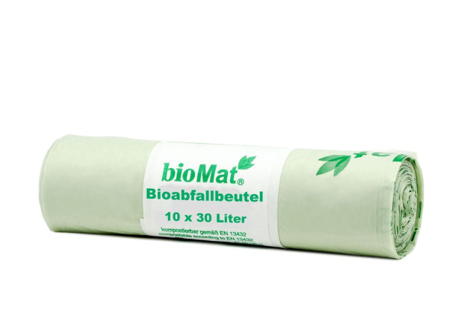 Biomat Compostable Müllsäcke 30 l -10 Stcs.