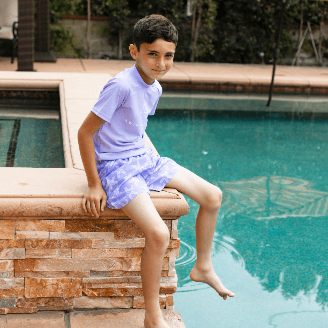 Seastar | Lila uv schwimmen trunks jungen jungen