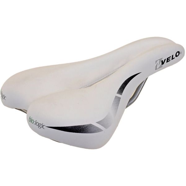 Sattel Velo WideChannel - weiß