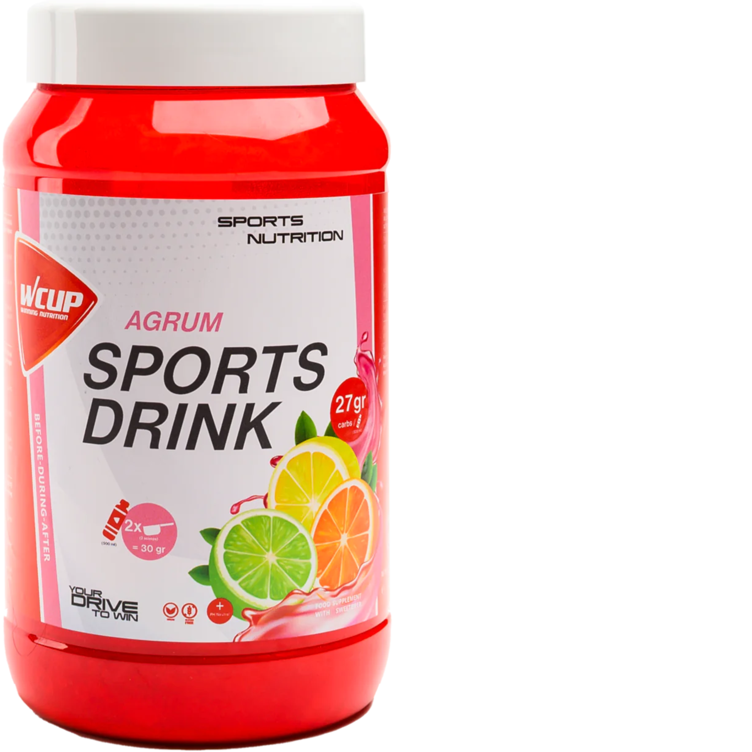 WCUP - Sportgetränk Agrum 1020 Gramm