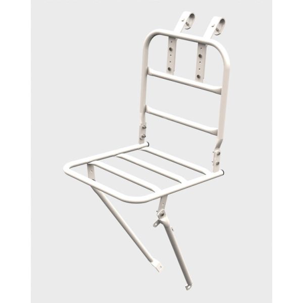 Vorderradträger Steco Transport 26 28 - 30 x 30 cm - weiß
