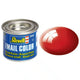 Revell E -Mail Paint # 31 Fire Red, Eody Glossy