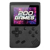 Gamebox – tragbare Spielekonsole mit 200 Spielen – Schwarz