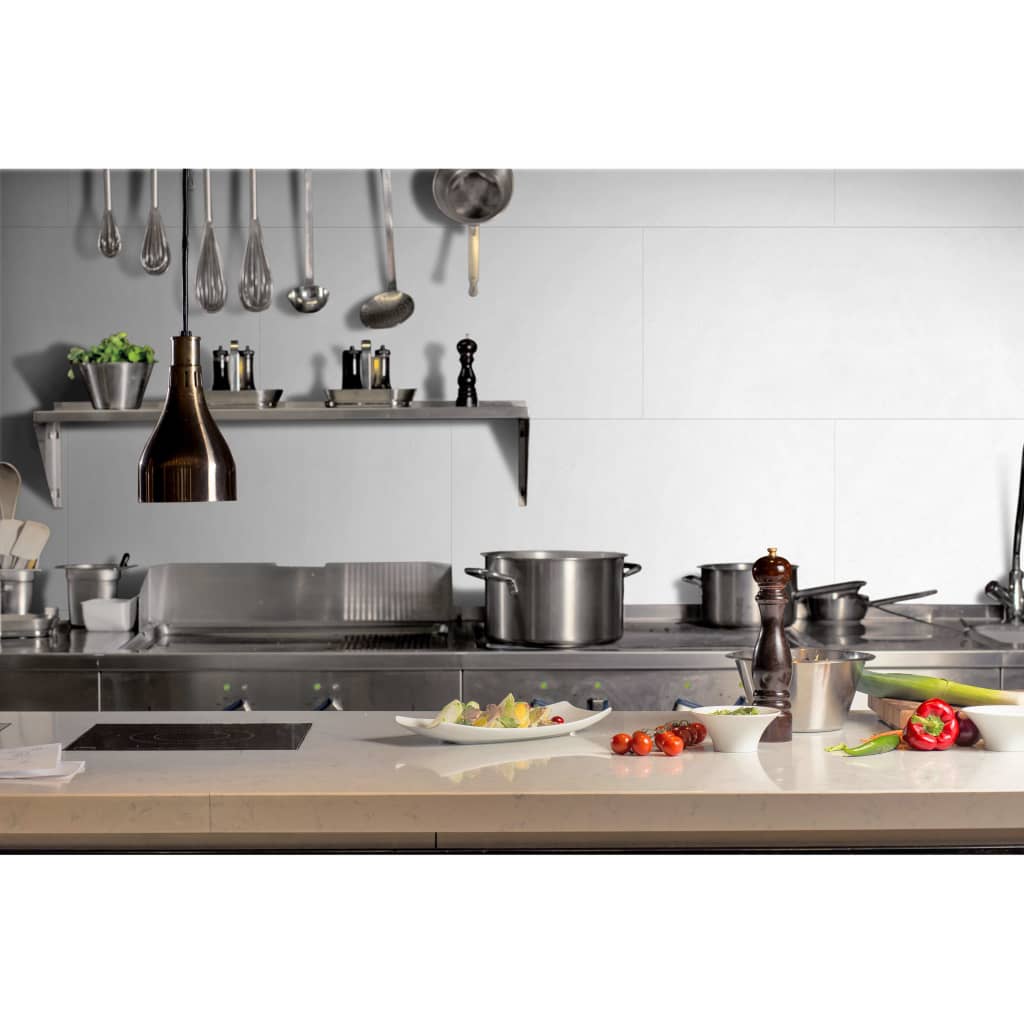 Grosfillex Grosfillex 5 St. Wandfliesen Gx Wand+ Stein 45x90 cm Weiß