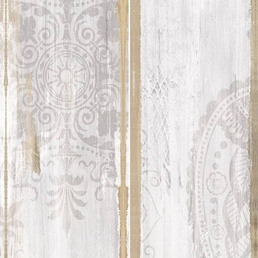 Grosfillex Grosfillex 9 PC -Wandplattenakzent 15,4x120 cm Taiga