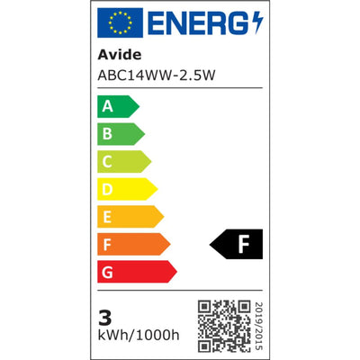 Avide LED-Lampe E14 4W 3000K WW 320lm