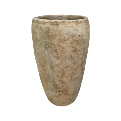 Mansion Atmosphäre Vase Stein Creme 19x30cm