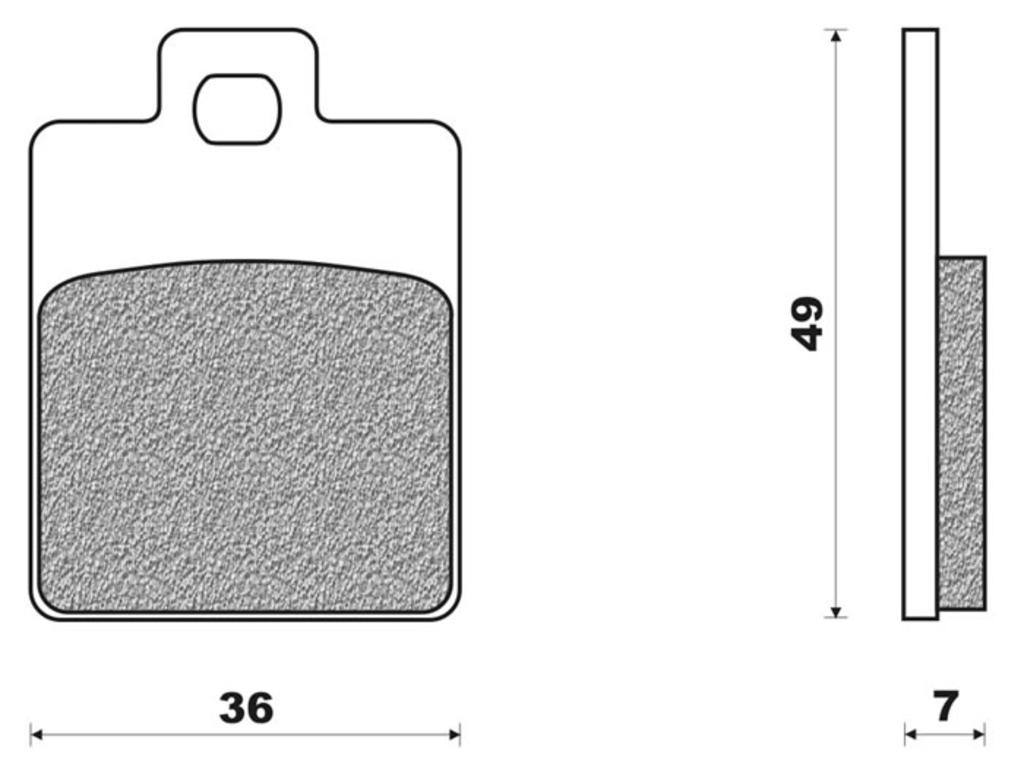NEWFRen Bremsblock Set FD0249