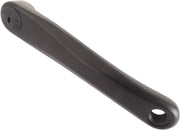 Kantenkurbel am linken ATB 170 mm Aluminium schwarz - afbeelding 1