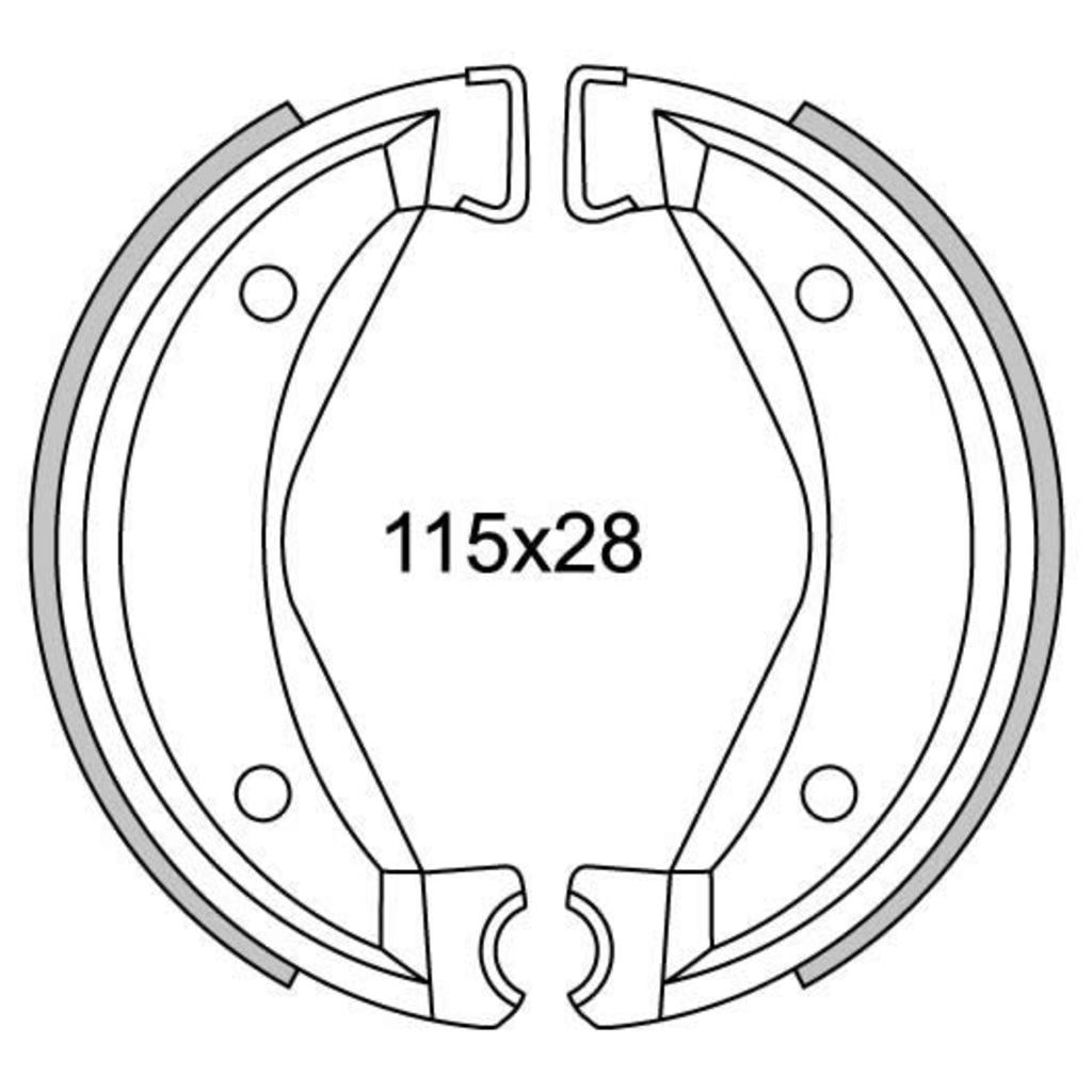NEWFRen Bremssegment Set GF1295 Velocita