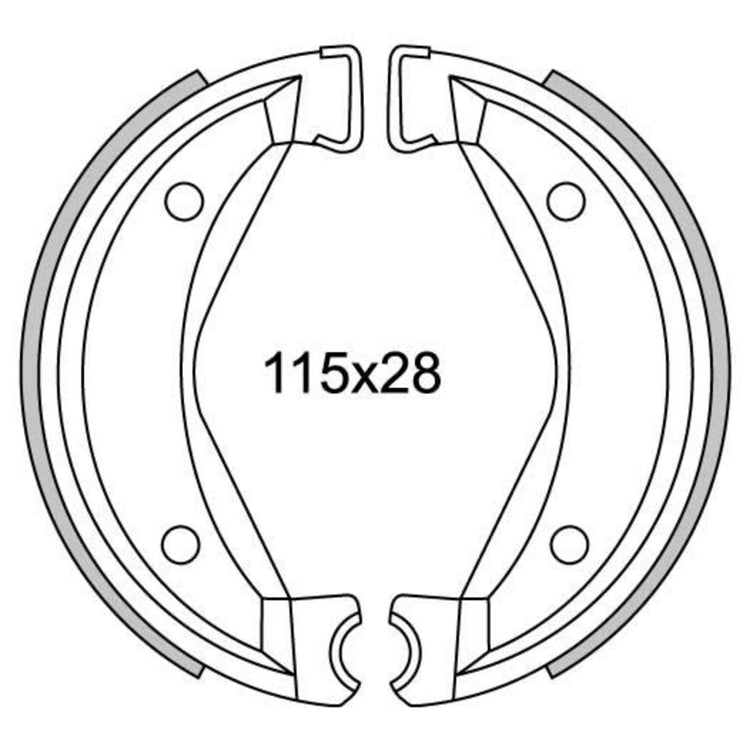 NEWFRen Bremssegment Set GF1295 Velocita