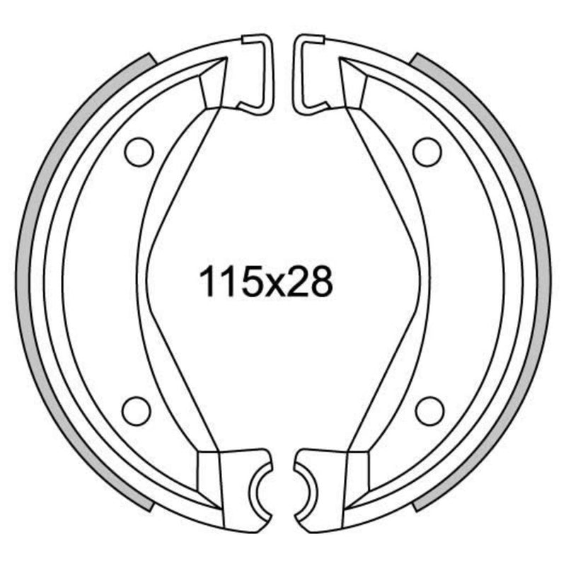 NEWFRen Bremssegment Set GF1295 Velocita