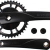 Kurbelgarnitur Strixvaria 38T Aluminium Stahl schwarz