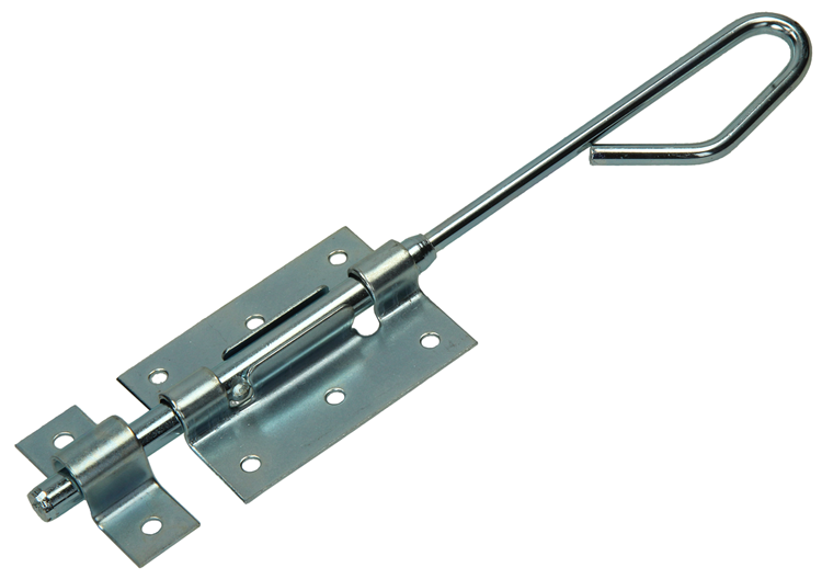 Mack 1069114 - Bajonettverschluss blau verzinkt 25 cm | 5 Stück