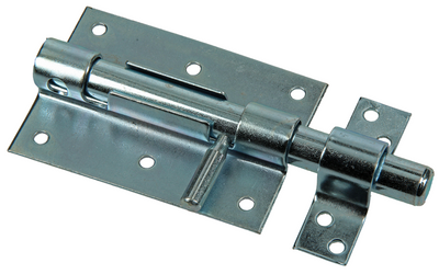 Mack 1069121 - Kastenriegel blau verzinkt 100 mm | 5 Stück