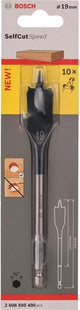 Bosch - Schnellbohrer-Set Selbstschnittgeschwindigkeit, Sechskant 19 x 152 mm