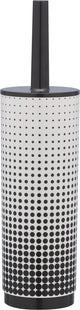 Sealskin Speckles Toilettenbürste mit Halter freistehend – Schwarz