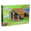 Kids Globe Globe Horse Stall mit 2 Kisten und Lagerung, 1:24