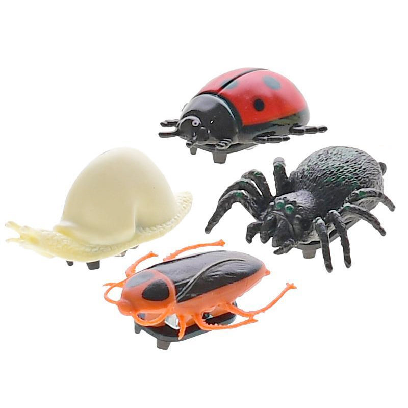 Fenster Crawler Insekten, 4st.