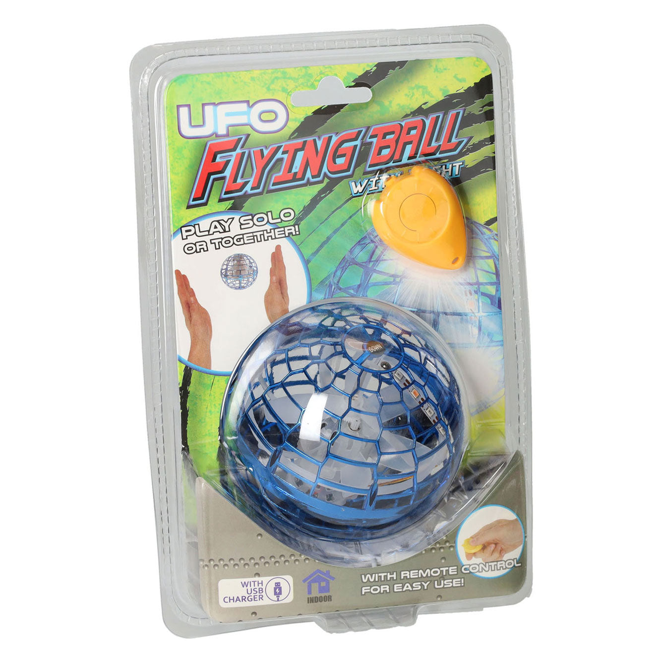 UFO Flying Ball mit Licht mit Fernbedienung und USB