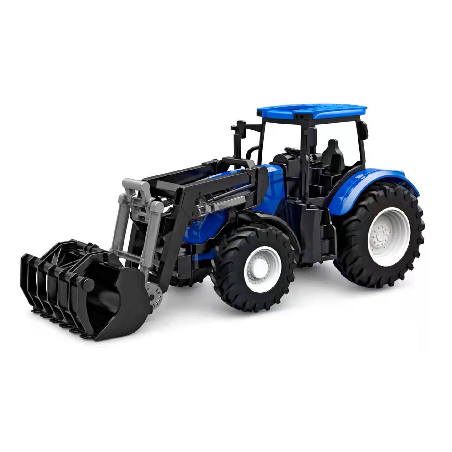 Kids Globe Globe Traktor mit Frontlader Blau