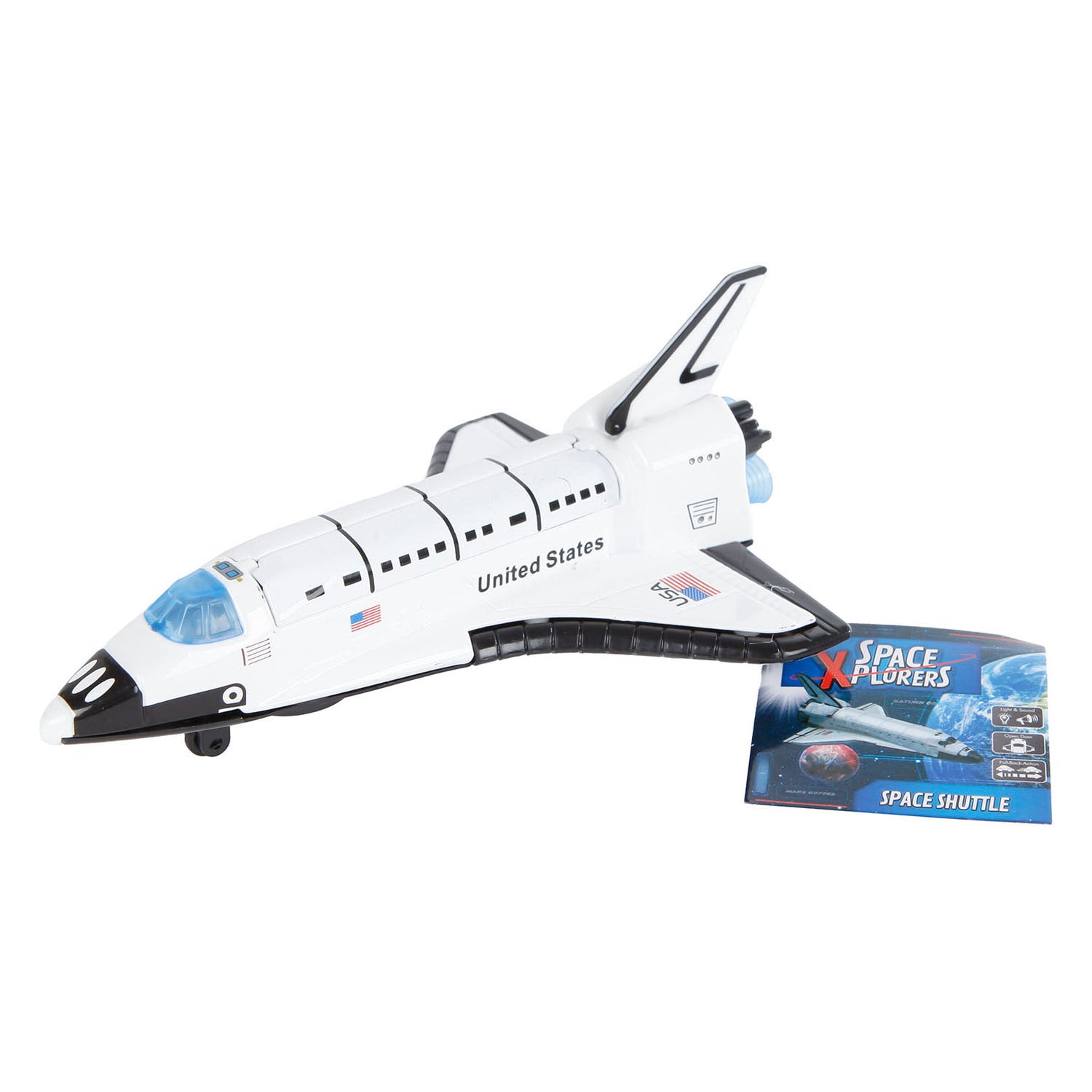 Spaces Xplorers Space Shutle Druckguss Licht und Ton
