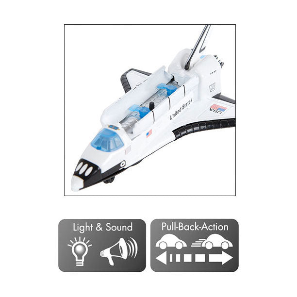 Spaces Xplorers Space Shutle Druckguss Licht und Ton