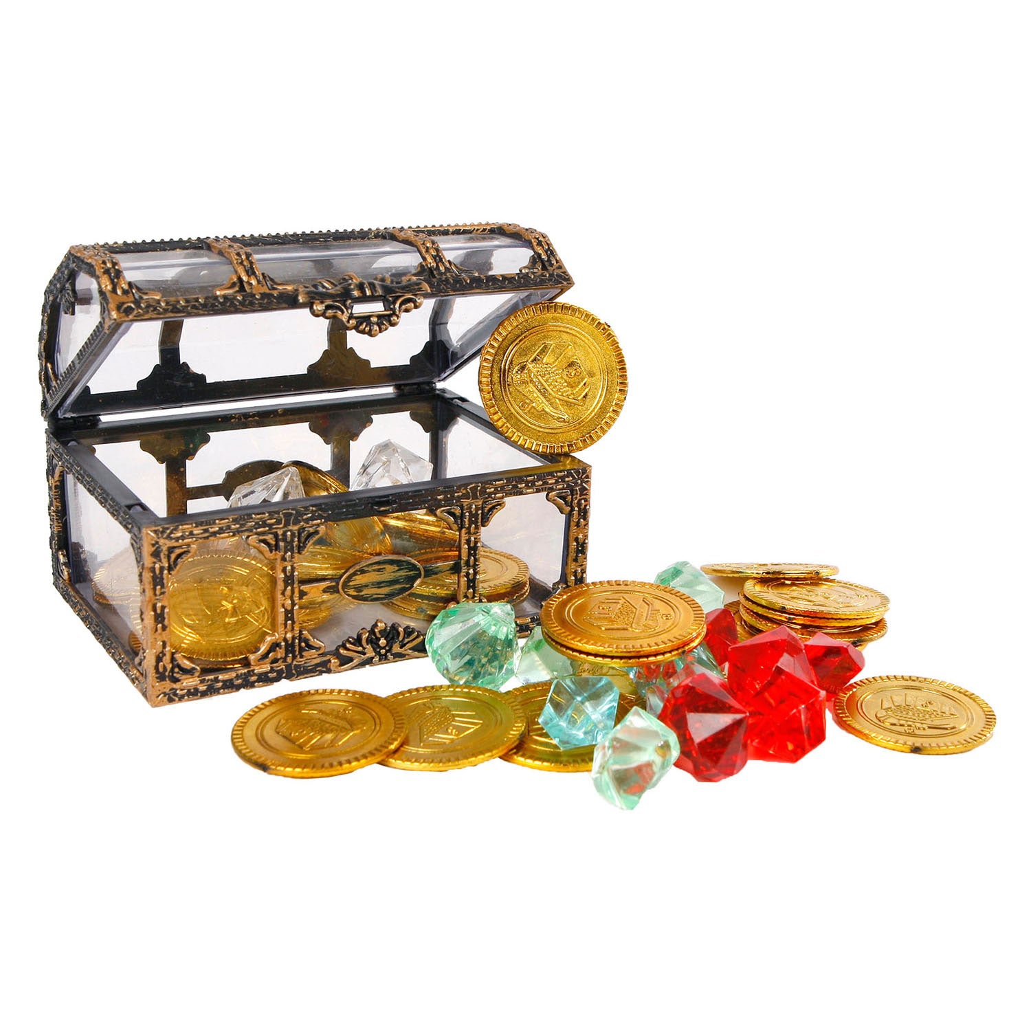 Destination Deep Treasury mit Münzen und Diamanten, 61dlg.