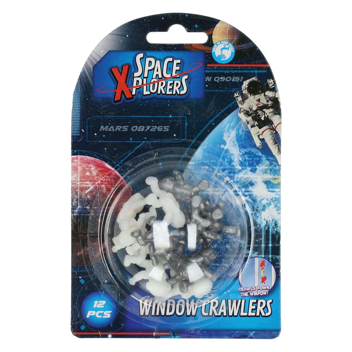 Space Xplorers Fensterläufer Astronaut 2cm, 12st.