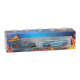 Straßenblaser-Aufbewahrungsbox mit 2 Die-Cast-Rennwagen - afbeelding 5
