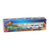 Straßenblaser-Aufbewahrungsbox mit 2 Die-Cast-Rennwagen - afbeelding 1