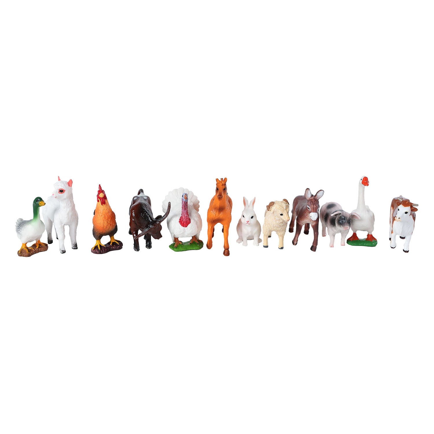 Kids Globe Miniatur Farmers Figuren, 36st.