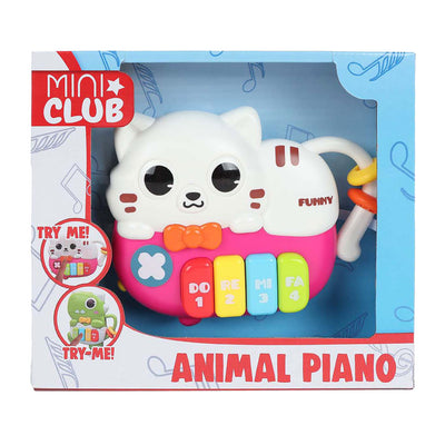 Mini Club Mini Club Dierenpiano Katze mit Licht und Klang, 15 cm