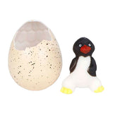 Zieltiefes Ei mit wachsendem Pinguin, 6 cm - afbeelding 1