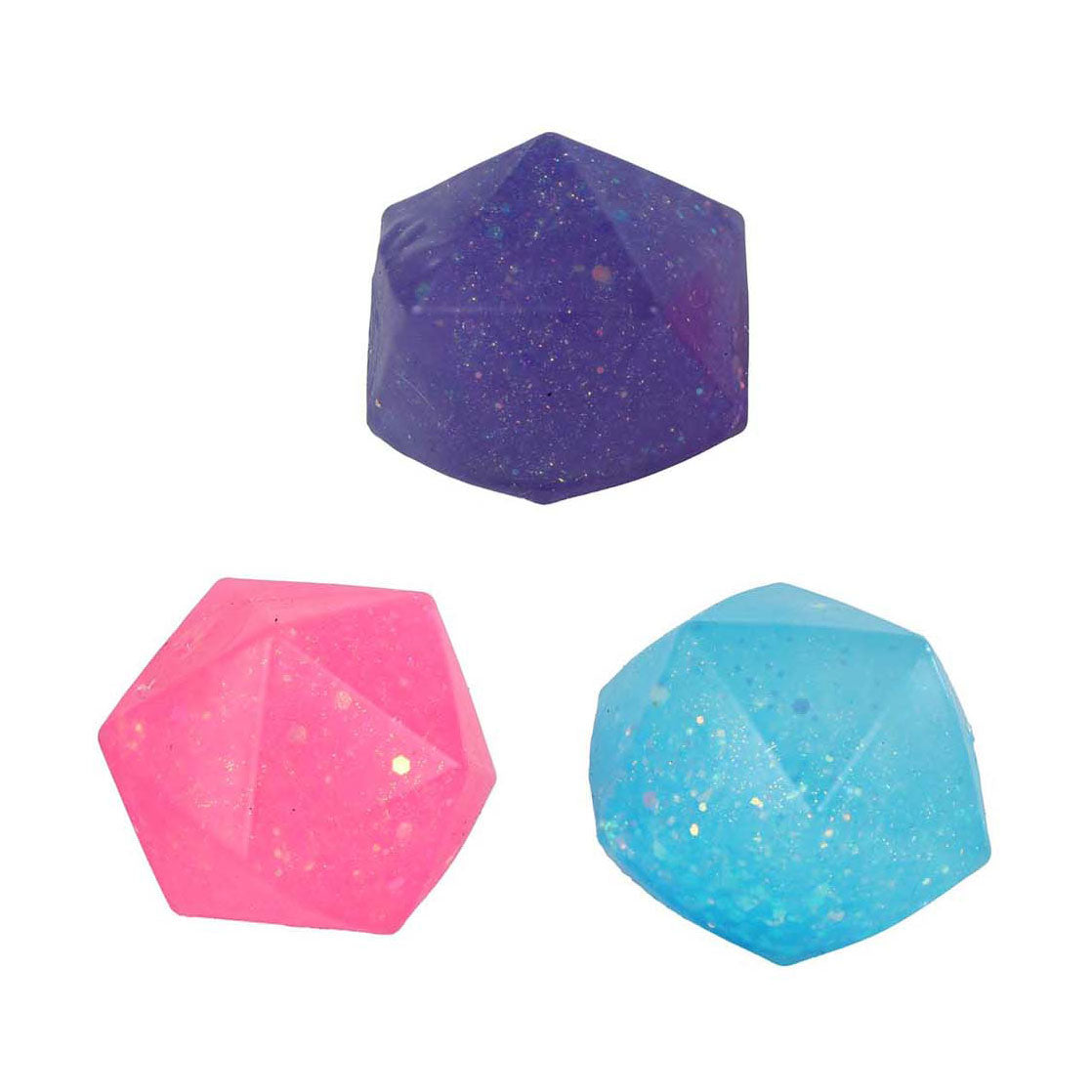Glamour Diamond Glitter Squeeze Ball, 6 cm