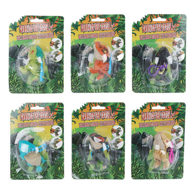 DinoWorld Bucke Dinosaurierschlüsselring, 12 cm