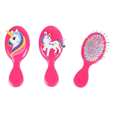 Haarbürste Einhorn, 12 cm