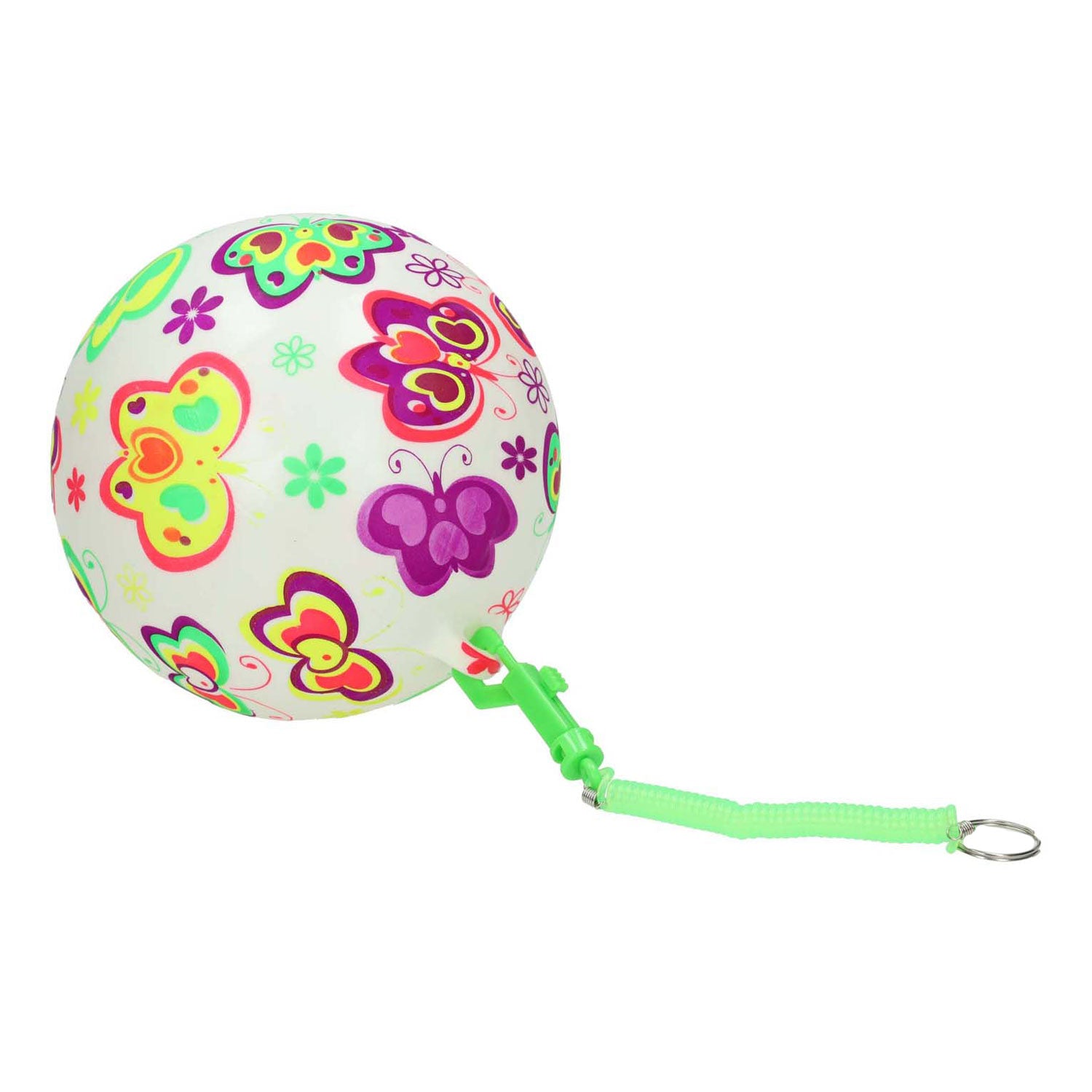 Gametime Ball mit Schmetterlingen auf Kabel, 21 cm