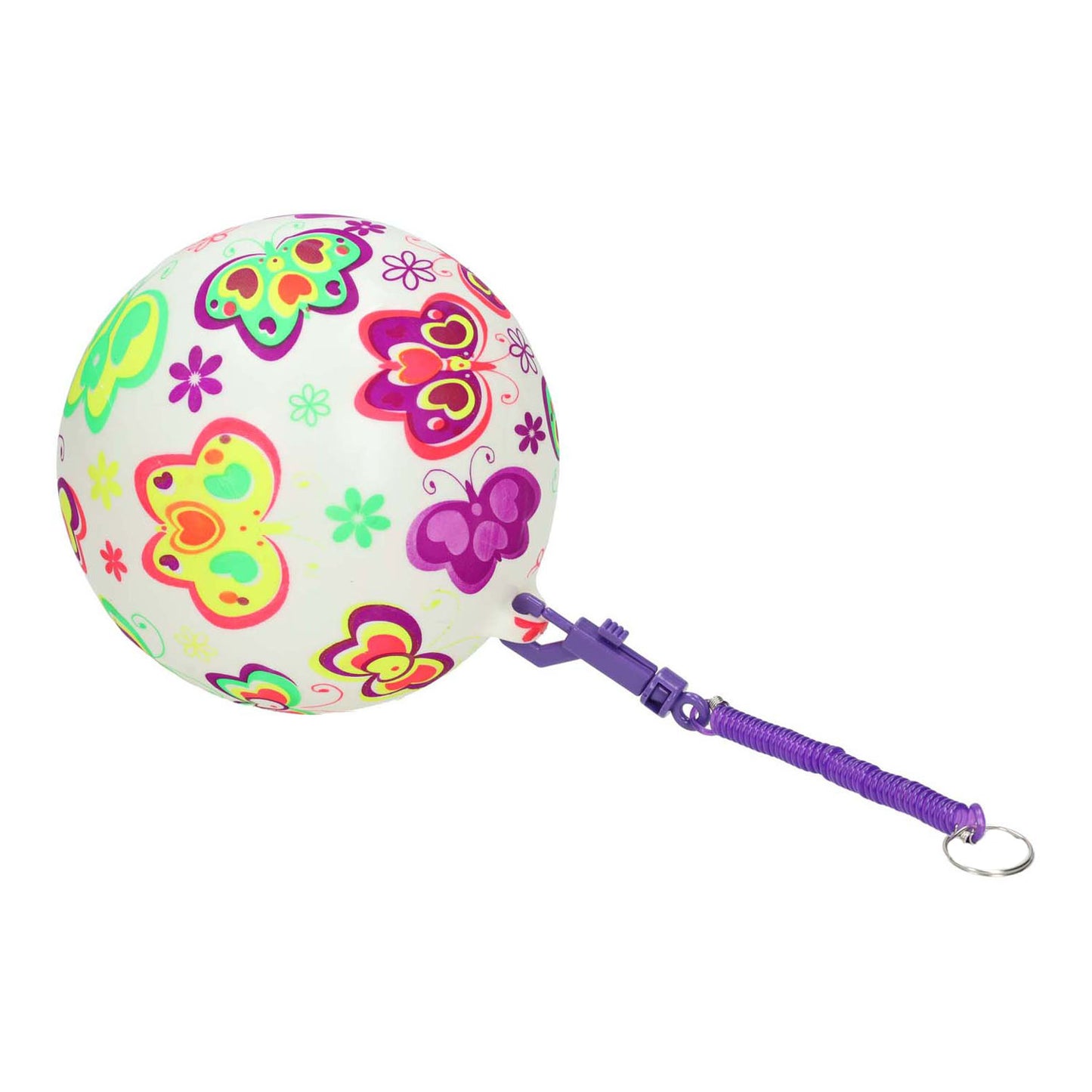 Gametime Ball mit Schmetterlingen auf Kabel, 21 cm