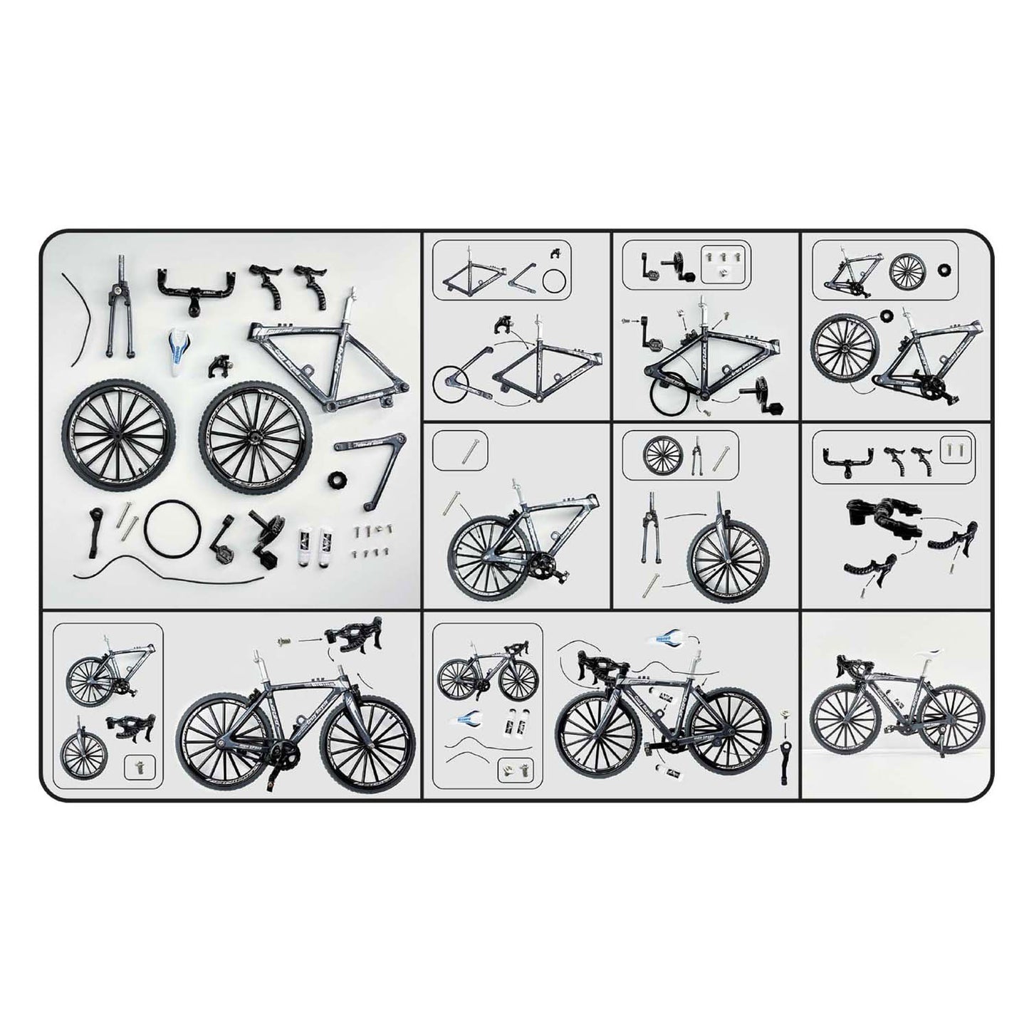 Rennfahrrad-Stanzkaste, 19,5 cm