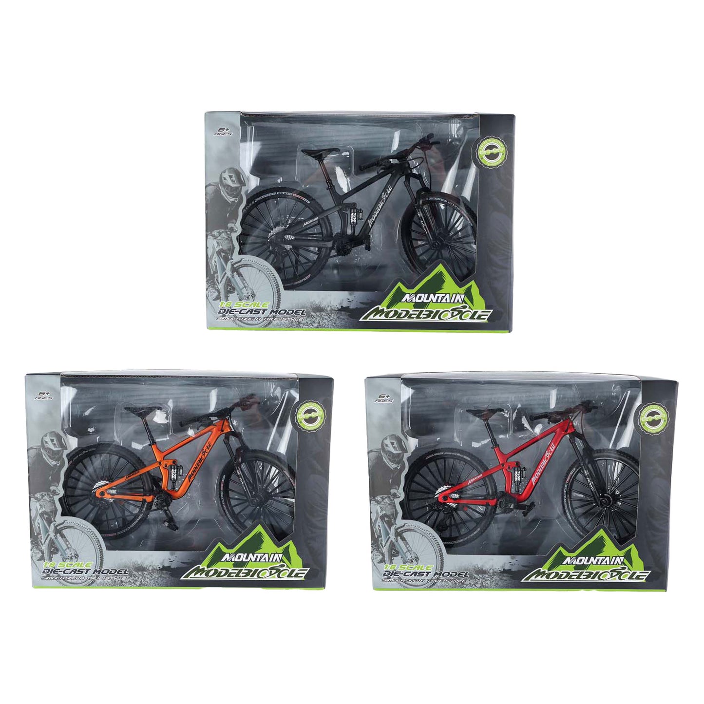 Moutain Bike Die Gussfarbe, 20,5 cm