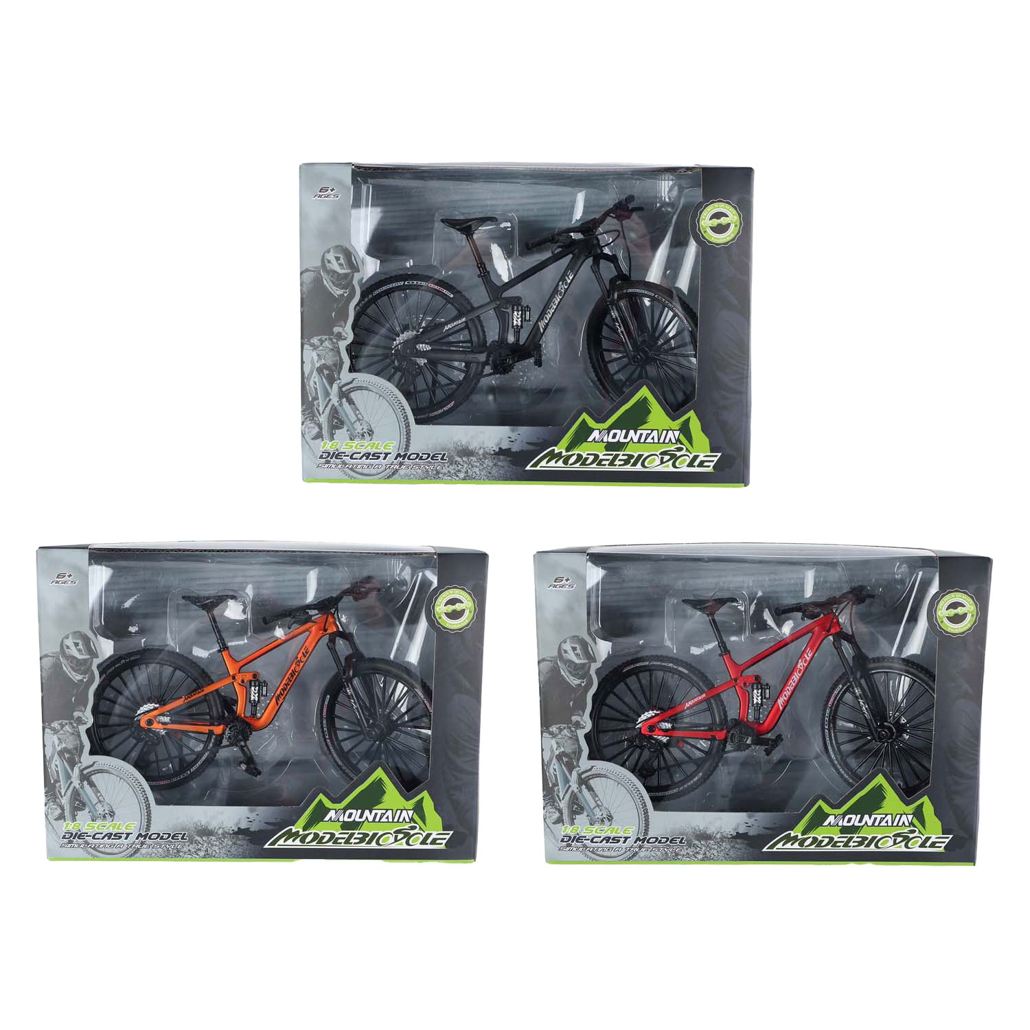 Moutain Bike Die Gussfarbe, 20,5 cm