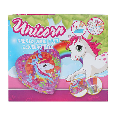 Dekorieren Sie Ihre eigene Schmuckschachtel Unicorn