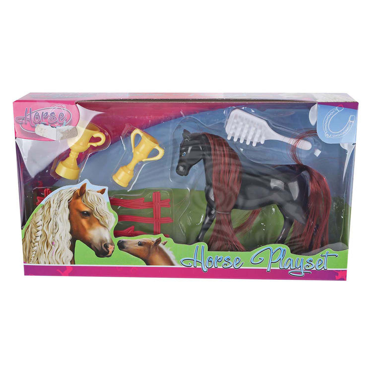 Pferdefreunde Speel Figure Pferd mit Tassen