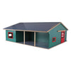 Kinderglobus Spielstall mit Lagerraum 1:32