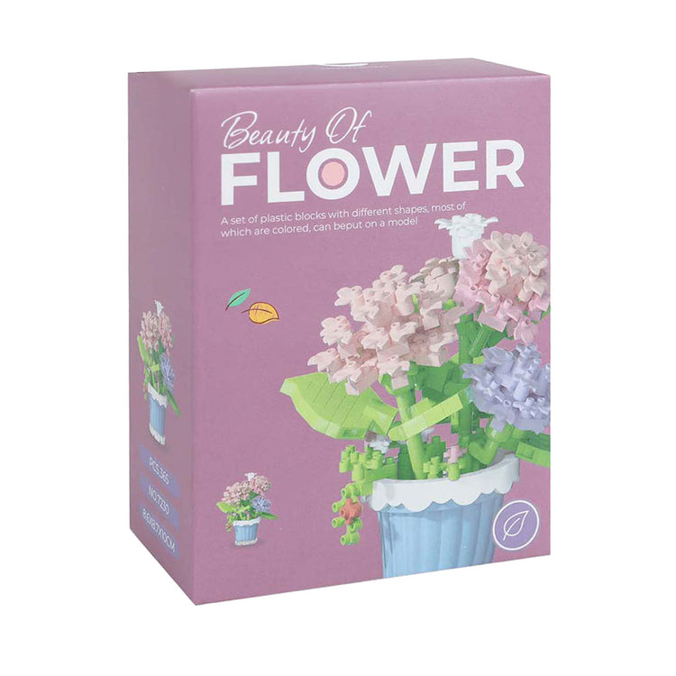 Blumenbausatz Pflanze im Topf - 365-tlg.