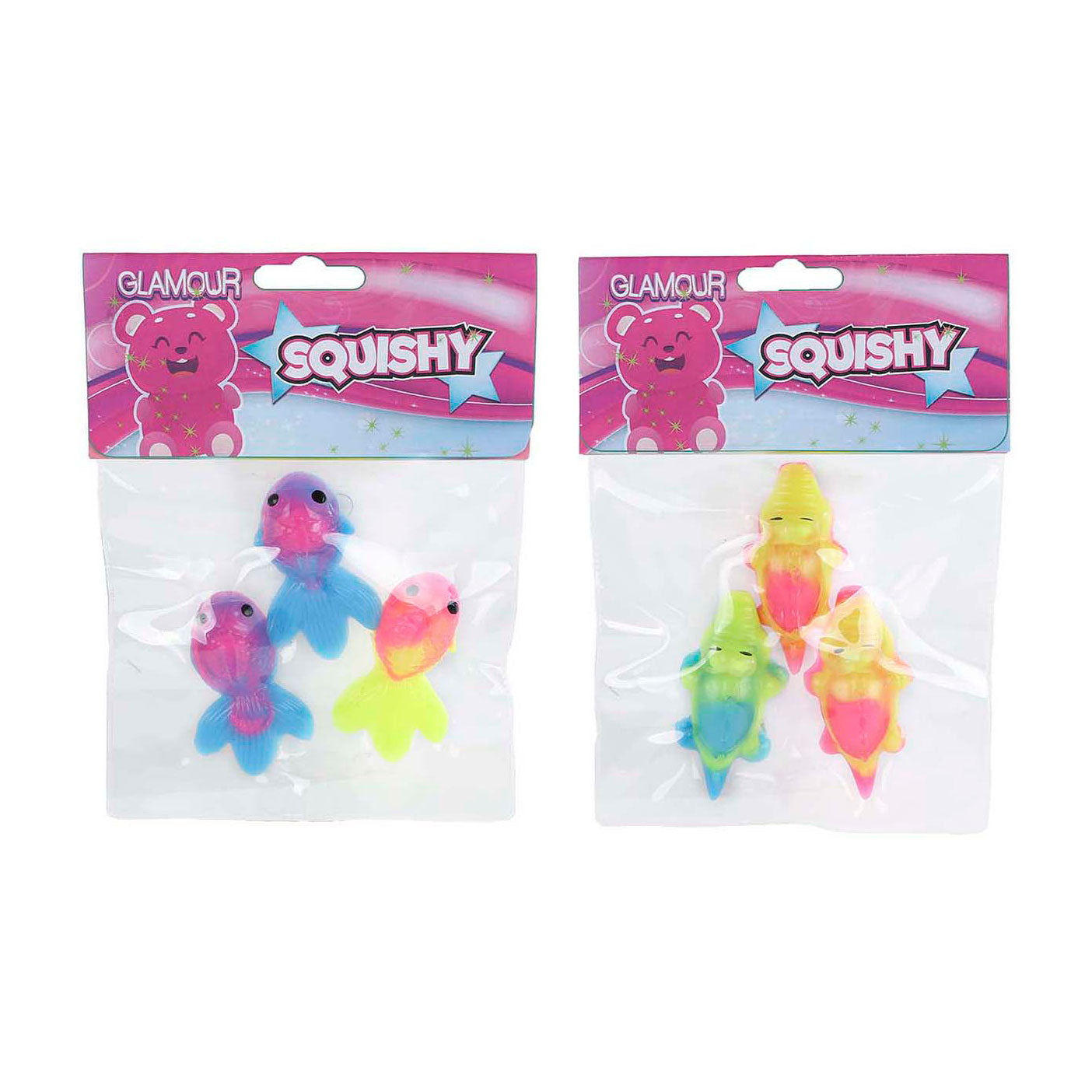 Glamour Squishy, ​​3 Stk.